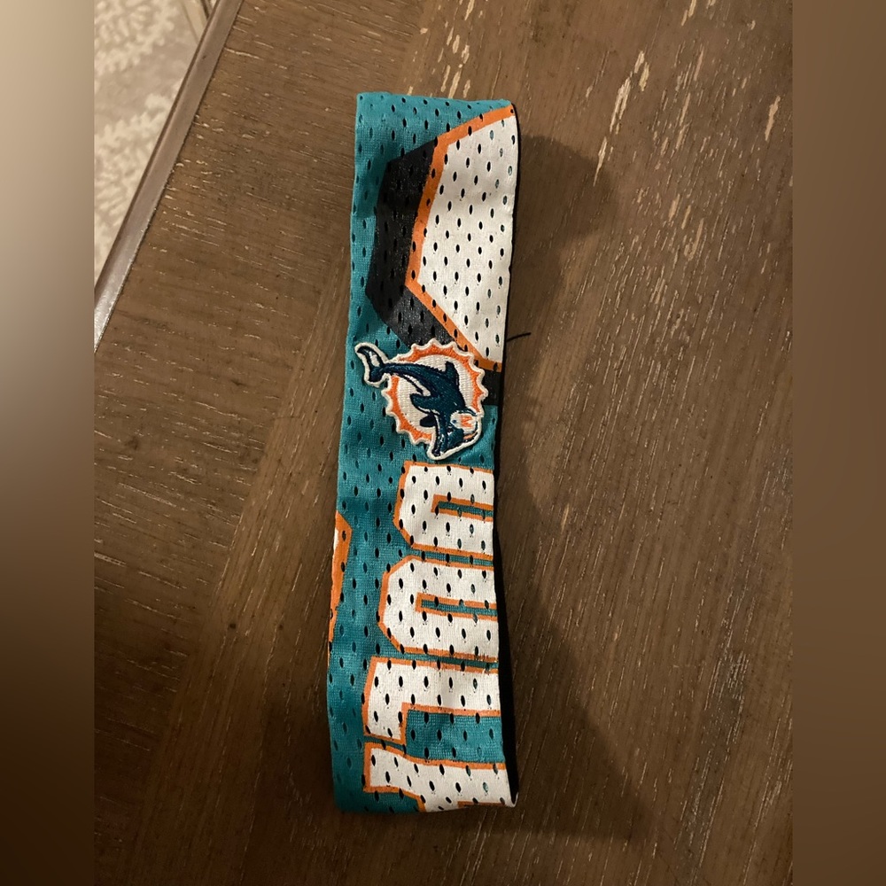 Miami Dolphins head band